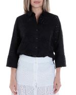 104605154-Blusa-Nicolle-camisera-negra-mangas-3-4-para-mujer