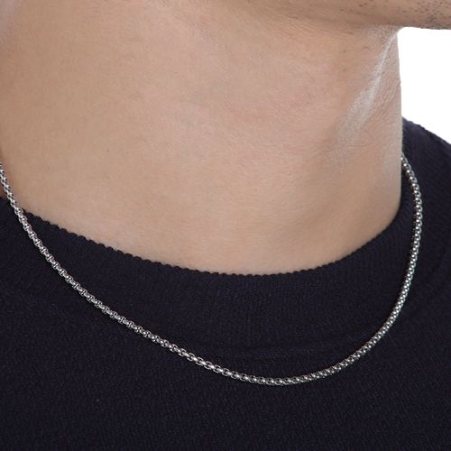 Cadena de acero inoxidable 2mm -18" para hombre