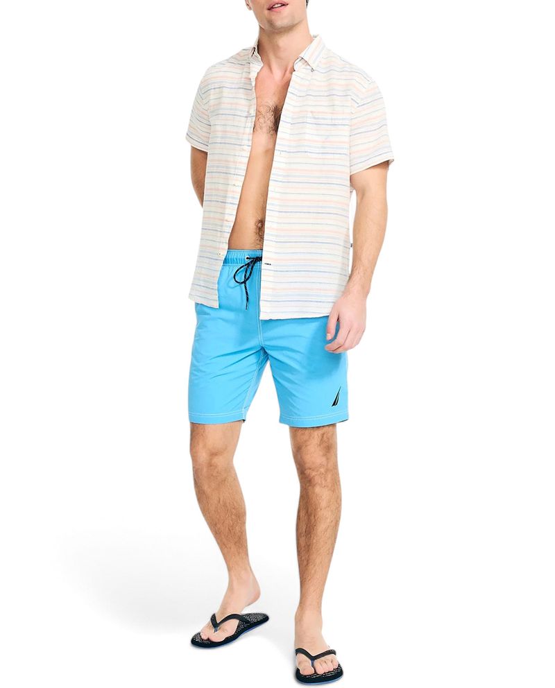 104869611-Calzoneta-de-baño-Nautica-celeste-solida-para-hombre