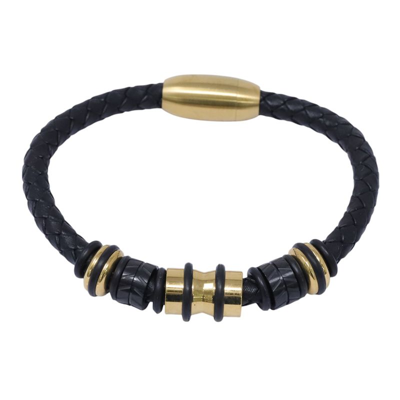 104824372-Pulsera-de-cuero-negro-1cm-9--para-hombre