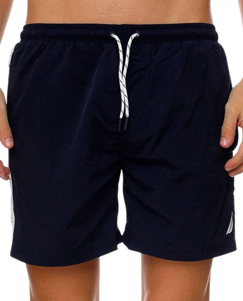 Calzoneta de baño Nautica navy color blocking para hombre
