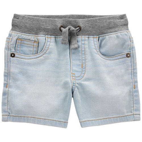 Short celeste sólido para niño