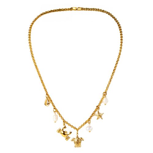 Cadena de acero con charms