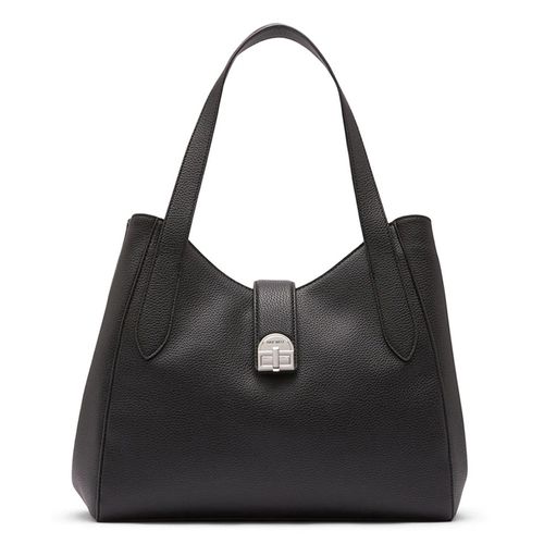 Cartera tote Nine West Gelina color negro para mujer