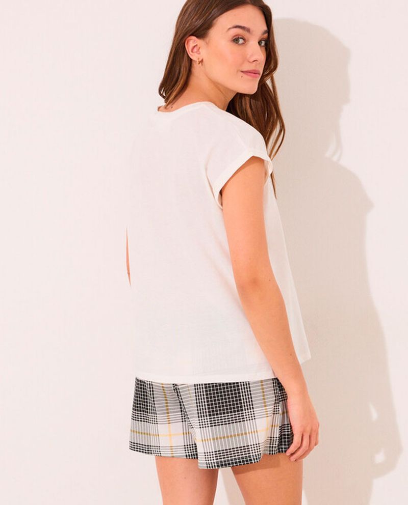 104879875-Pijama-con-short-Women-Secret-estampada-de-Snoopy-para-mujer