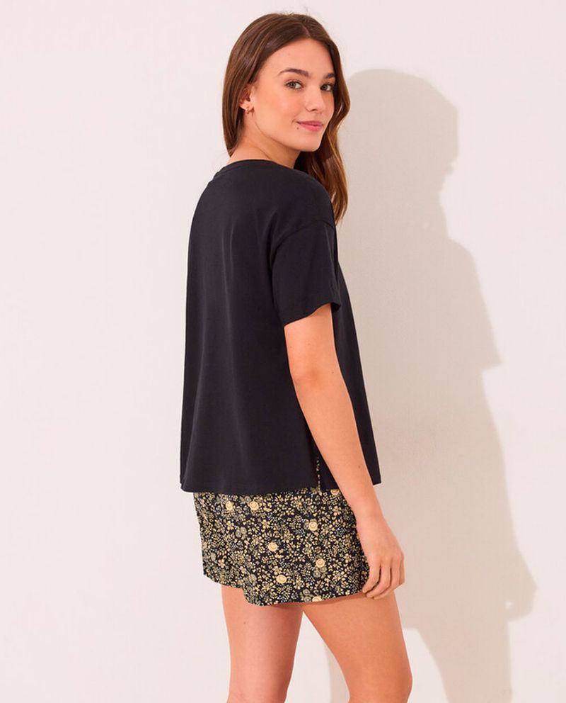 104879881-Pijama-con-short-Women-Secret-estampada-Mr.-Happy-para-mujer