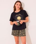 104879881-Pijama-con-short-Women-Secret-estampada-Mr.-Happy-para-mujer