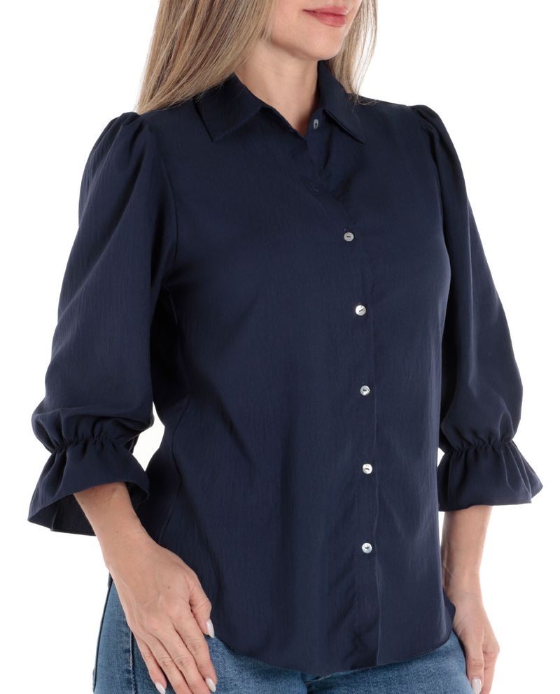 104878483-Blusa-Sabrina-camisera-azul-manga-larga-para-mujer
