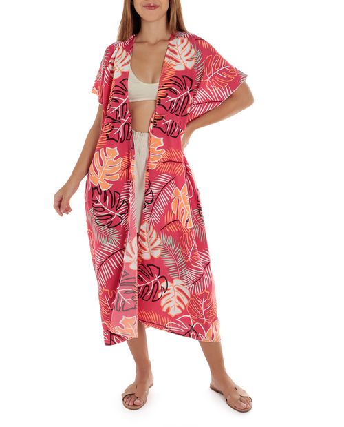 Kimono de playa Again multicolor para mujer