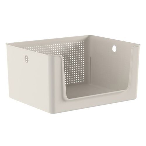 Cesta de almacenamiento con apertura frontal