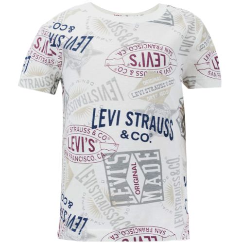 Camiseta multicolor estampada para niño
