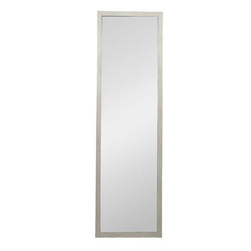 Espejo de piso con marco de madera 155.60x45.60x3 cm