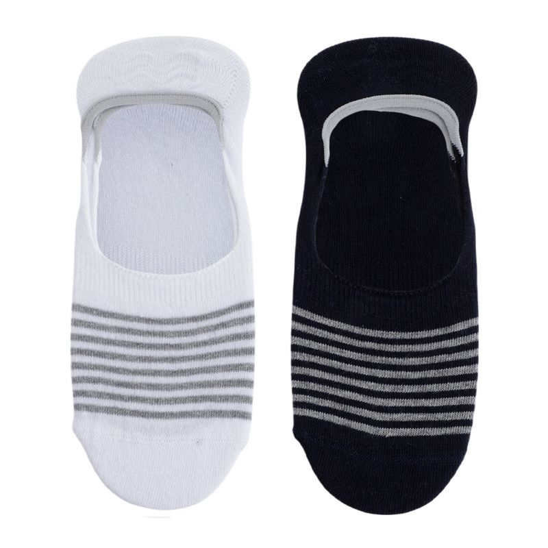 104835073-Pack-de-2-pares-de-calcetines-invisibles-Sfera-multicolor-rayados-para-hombre