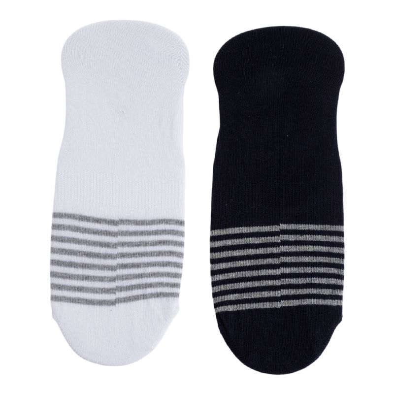 104835073-Pack-de-2-pares-de-calcetines-invisibles-Sfera-multicolor-rayados-para-hombre