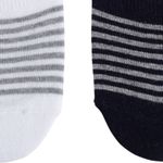104835073-Pack-de-2-pares-de-calcetines-invisibles-Sfera-multicolor-rayados-para-hombre