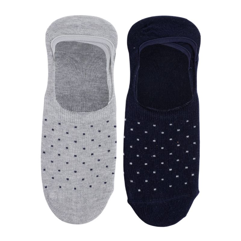 104835075-Pack-de-2-pares-de-calcetines-invisibles-Sfera-bicolor-con-puntos-para-hombre