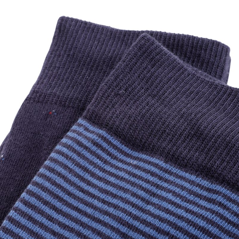 104835482-Pack-de-2-pares-de-calcetines-crew-Sfera-azul-navy-para-hombre