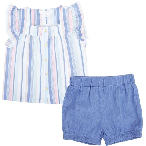 Conjunto de 2 piezas multicolor para bebé niña