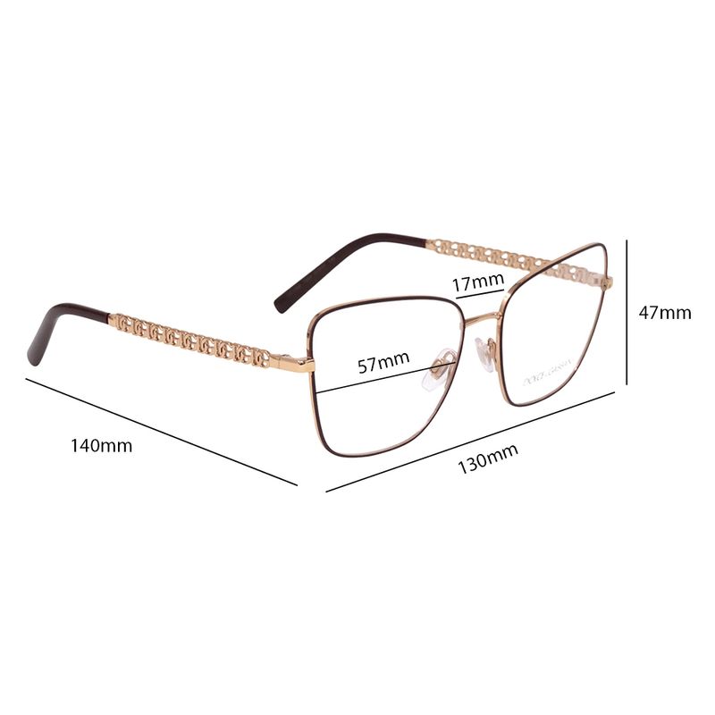104538682-Aro-completo-cateye-Dolce---Gabbana-metalico-para-mujer
