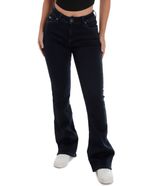 104825509-Jeans-Most-Wanted-flare-azul-oscuro-de-cintura-alta-para-mujer