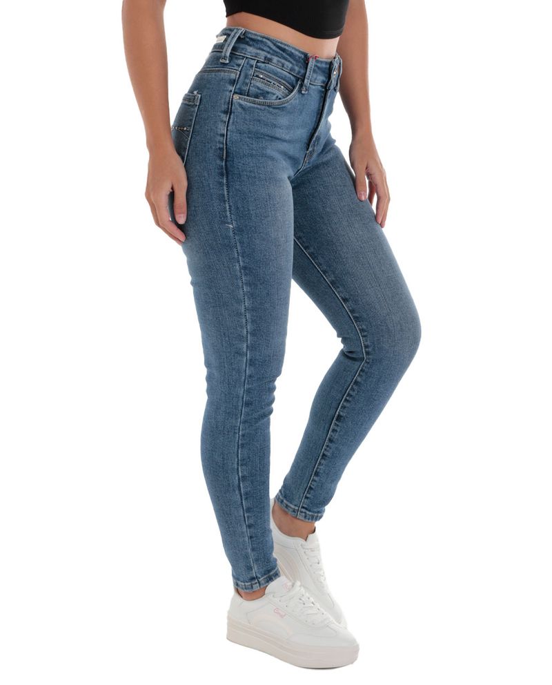104825563-Jeans-Most-Wanted-skinny-azul-de-cintura-alta-para-mujer