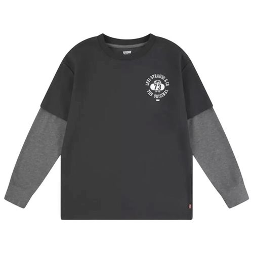 Camiseta bicolor estampada para niño