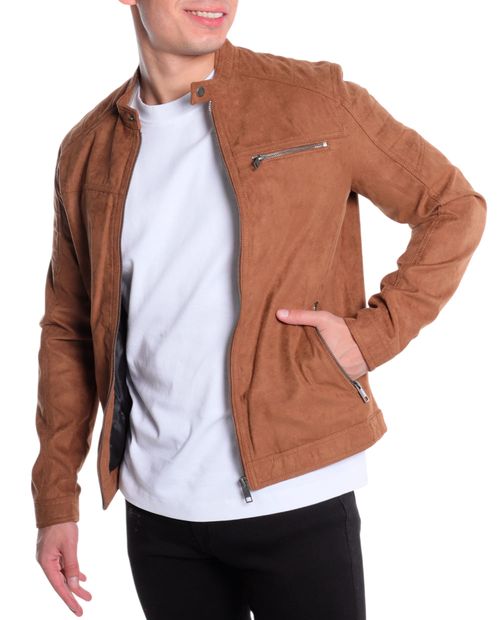 Chaqueta Jack & Jones café heather texturizada para hombre