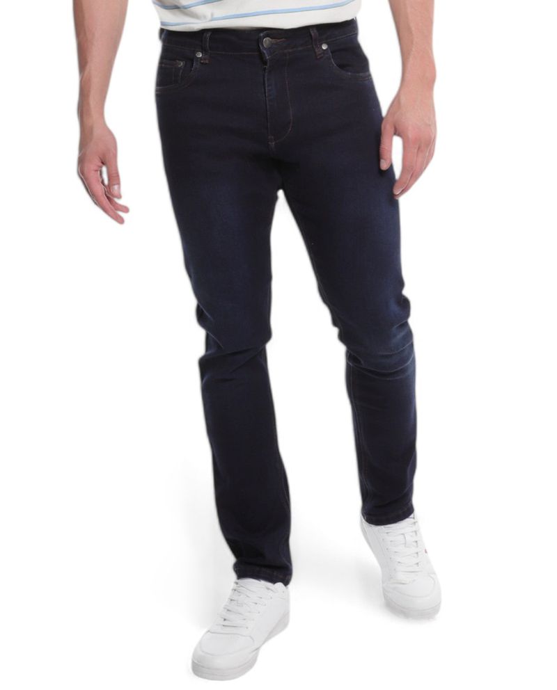 103335514-Jeans-Oscar-de-la-Renta-negro-denim-para-hombre
