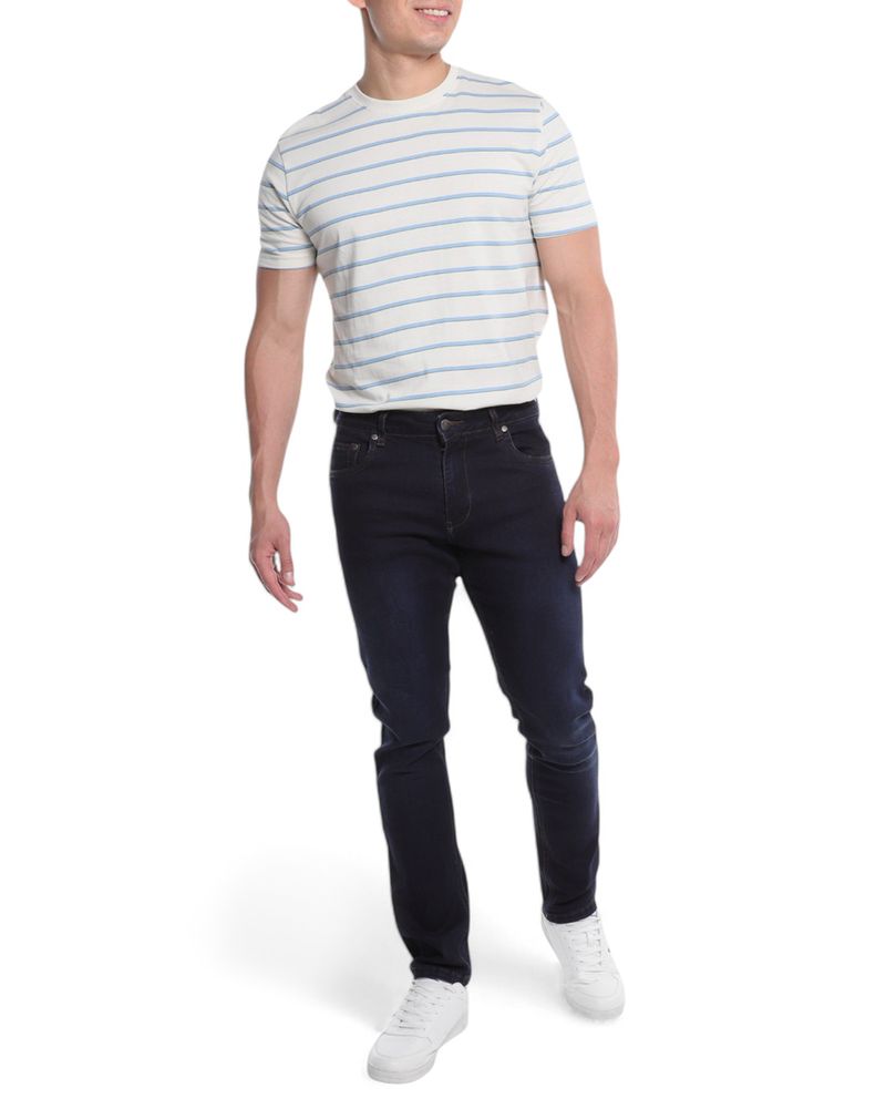 103335514-Jeans-Oscar-de-la-Renta-negro-denim-para-hombre