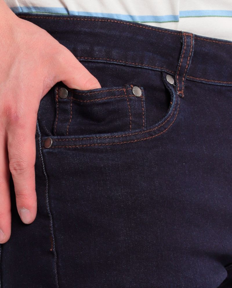 103335514-Jeans-Oscar-de-la-Renta-negro-denim-para-hombre