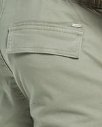104840655-Pantalon-cargo-Denim---Flower-verde-solido-para-hombre