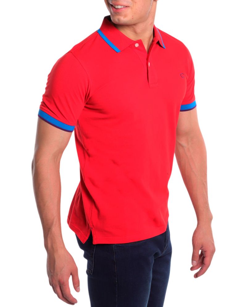 103958858-Camisa-polo-Oscar-de-la-Renta-tailored-fit-roja-ringer-para-hombre