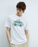 104856133-Camiseta-Sfera-blanca-con-estampado--Road-Team--para-hombre