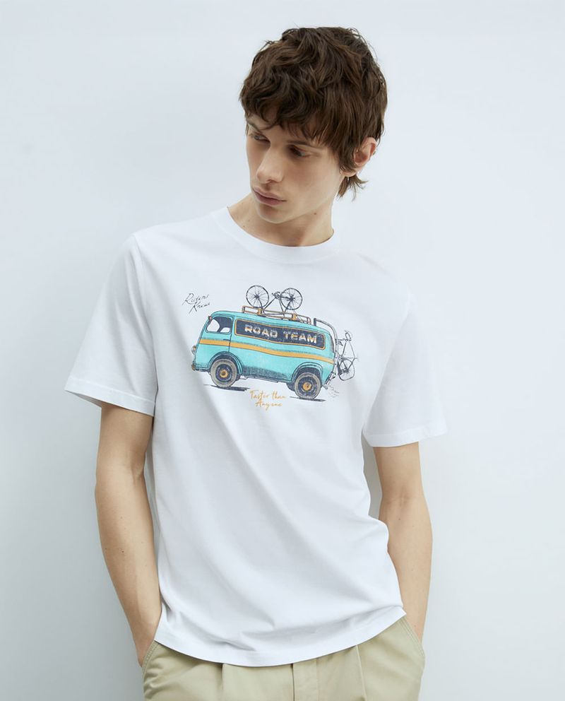 104856133-Camiseta-Sfera-blanca-con-estampado--Road-Team--para-hombre