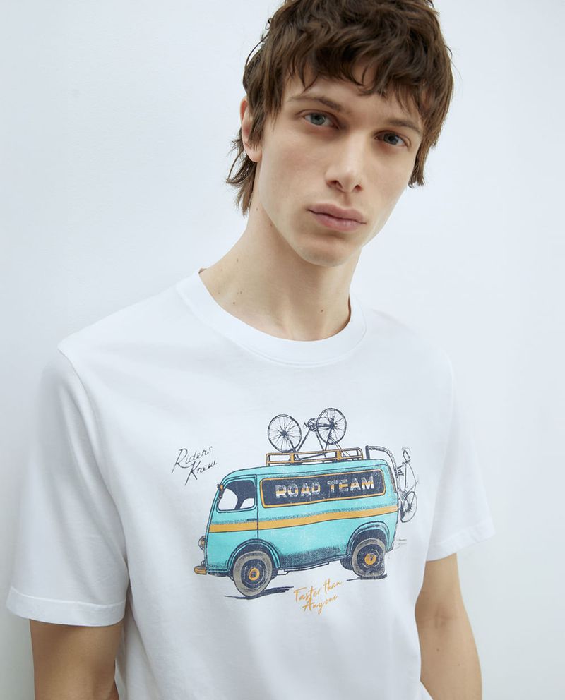 104856133-Camiseta-Sfera-blanca-con-estampado--Road-Team--para-hombre