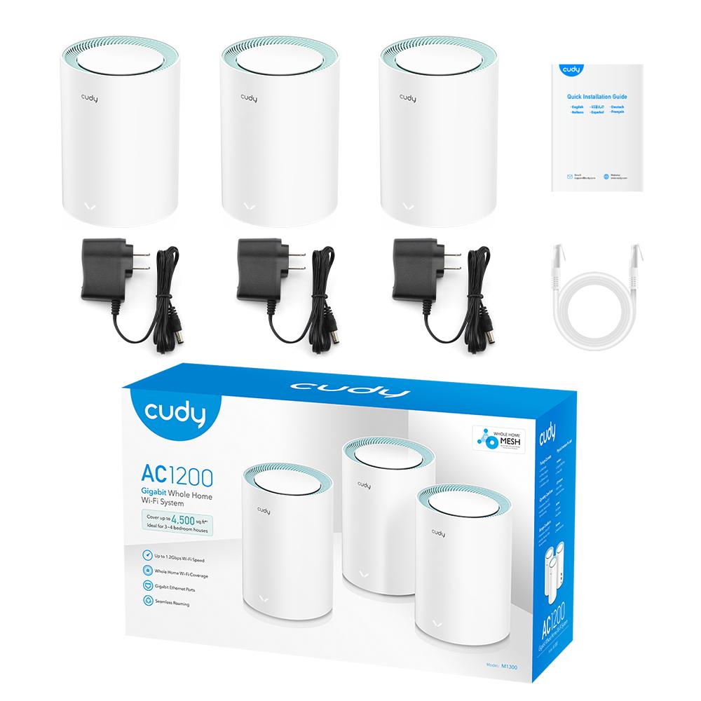 Router/Bridge Mesh Wi-Fi 5 3pack - Siman El Salvador