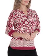 104851349-Blusa-First-tunica-estampada-manga-3-4-para-mujer