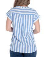104851333-Blusa-First-tunica-rayada-manga-corta-para-mujer