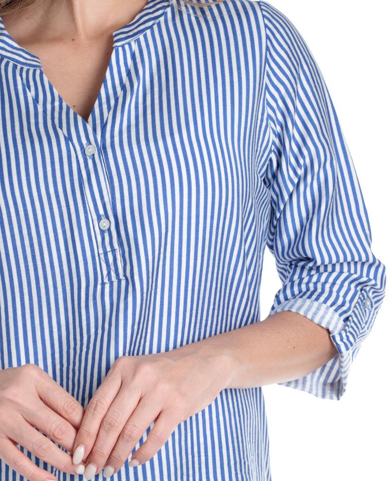 104851342-Blusa-First-tunica-rayada-manga-roll-up-para-mujer