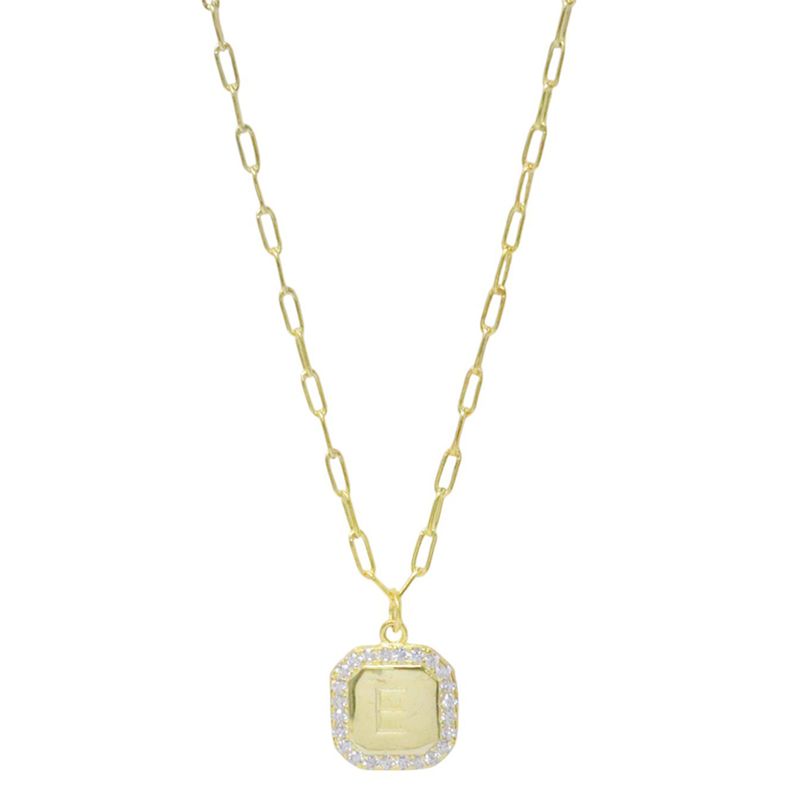 104853008-Collar-con-dije-de-letra-E-de-plata-color-dorado-2mm-16--para-mujer