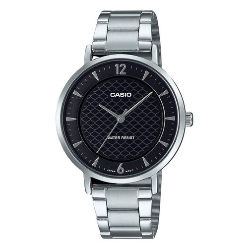 Reloj Casio análogo de acero plateado para hombre