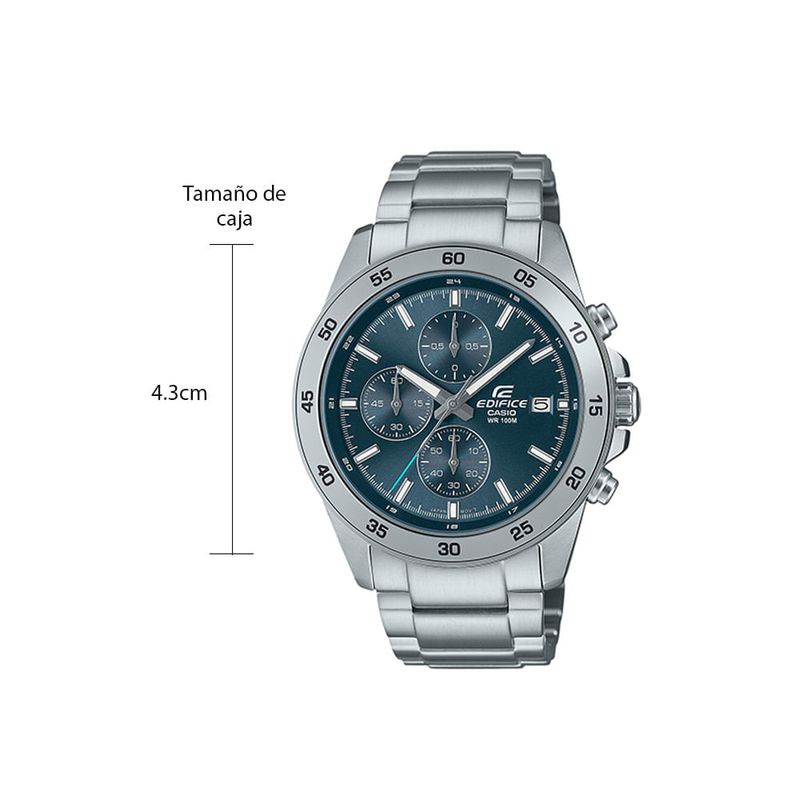104892763-Reloj-Edifice-analogo-cronogafo-de-acero-inoxidable-plateado-para-hombre