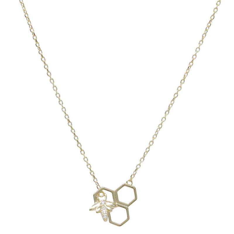 104834436-Cadena-con-dije-de-plata-en-baño-de-oro-2mm---19--para-mujer