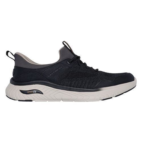 Zapato deportivo casual Skechers negro para hombre