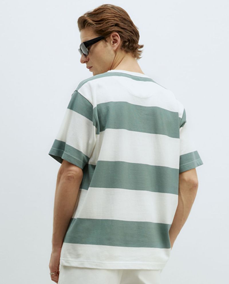 104896783-Camiseta-Sfera-verde-rayada-para-hombre