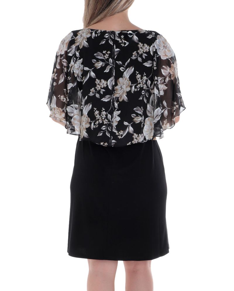 104795161-Vestido-Connected-Apparel-formal-negro-manga-3-4-para-mujer