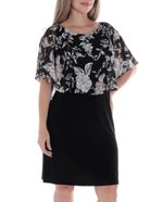 104795161-Vestido-Connected-Apparel-formal-negro-manga-3-4-para-mujer