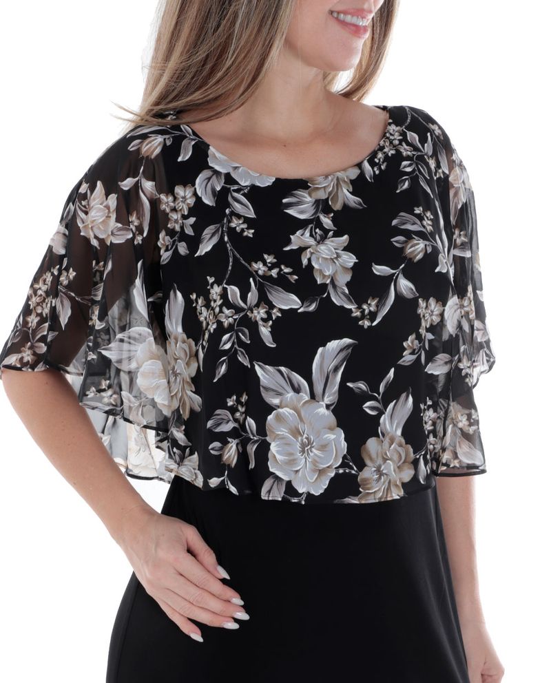 104795161-Vestido-Connected-Apparel-formal-negro-manga-3-4-para-mujer