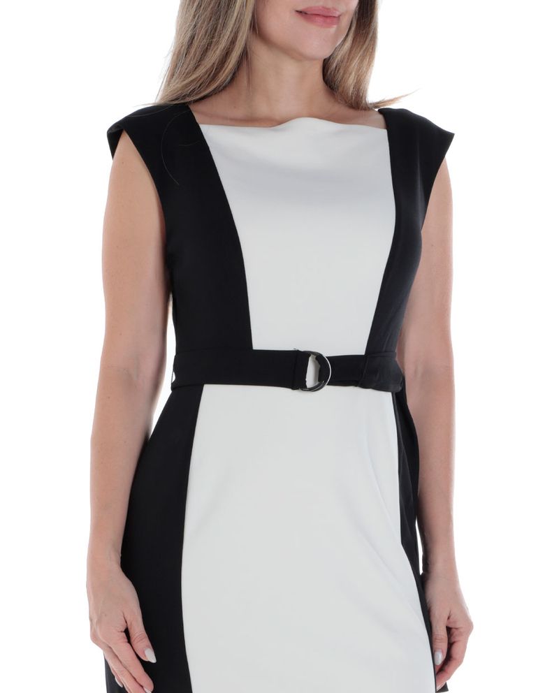 104861209-Vestido-DKNY-midi-color-blocking-sin-mangas-para-mujer