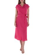 104861232-Vestido-DKNY-midi-rosado-manga-corta-para-mujer